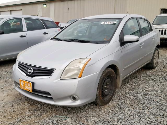 3N1AB6AP4AL715139 - 2010 NISSAN SENTRA 2.0 SILVER photo 2