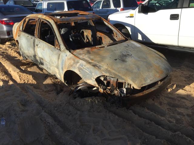 2G1WD58C681254945 - 2008 CHEVROLET IMPALA SUP 烧焦的 照片 1