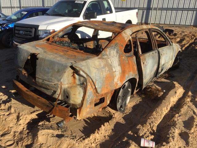 2G1WD58C681254945 - 2008 CHEVROLET IMPALA SUP 烧焦的 照片 4