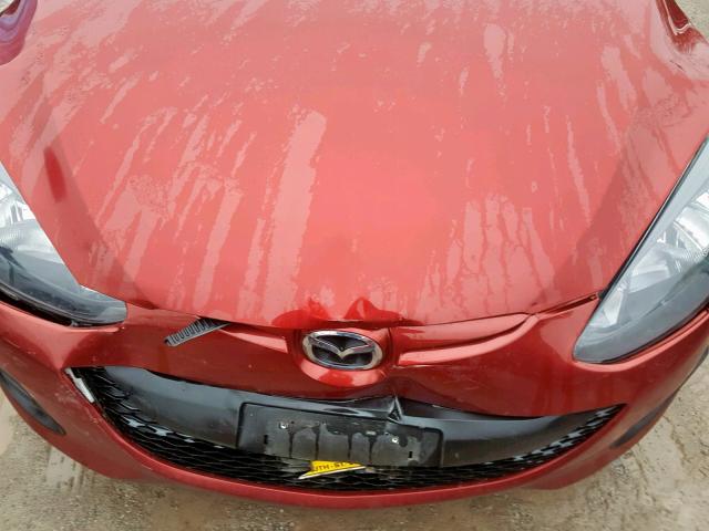 JM1DE1KY5E0173144 - 2014 MAZDA MAZDA2 SPO 红色 照片 9