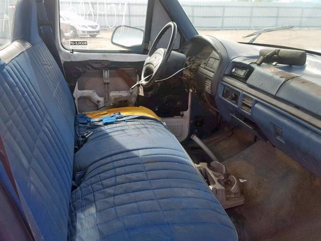 2FTHF25H5SCA75767 - 1995 FORD F250 WHITE photo 5