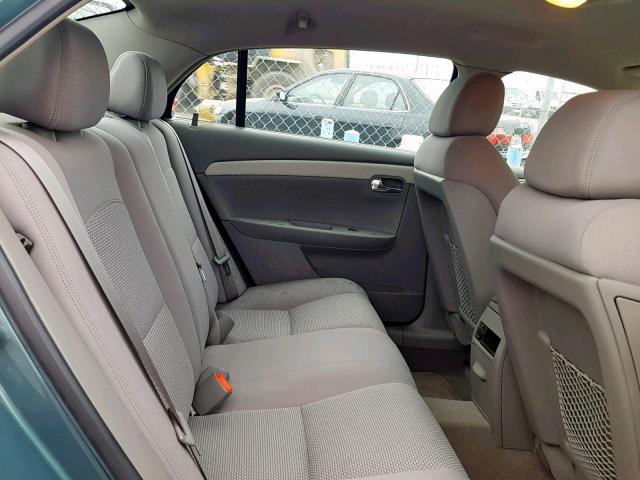 1G1ZH57B39F246998 - 2009 CHEVROLET MALIBU 1LT GREEN photo 6
