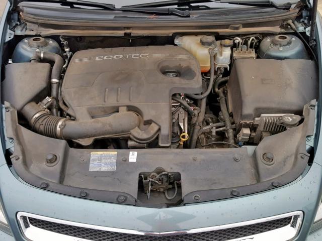 1G1ZH57B39F246998 - 2009 CHEVROLET MALIBU 1LT GREEN photo 7
