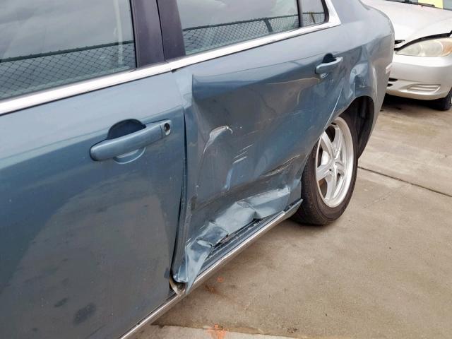 1G1ZH57B39F246998 - 2009 CHEVROLET MALIBU 1LT GREEN photo 9