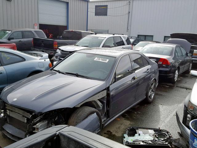 WDDGF77X99F322970 - 2009 MERCEDES-BENZ C 63 AMG GRAY photo 2