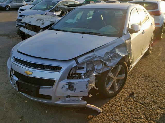 1G1ZC5E12BF322712 - 2011 CHEVROLET MALIBU 1LT 银色 照片 2