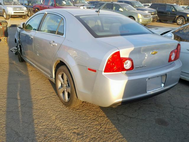 1G1ZC5E12BF322712 - 2011 CHEVROLET MALIBU 1LT 银色 照片 3
