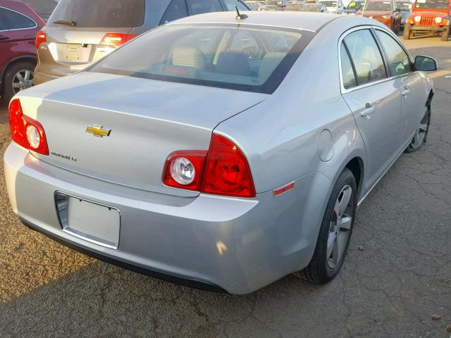 1G1ZC5E12BF322712 - 2011 CHEVROLET MALIBU 1LT 银色 照片 4