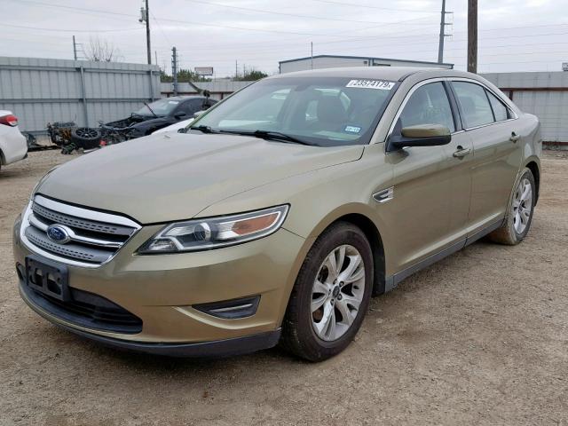 1FAHP2EWXCG106514 - 2012 FORD TAURUS SEL GREEN photo 2