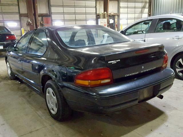 1B3EJ46X7VN656688 - 1997 DODGE STRATUS BLACK photo 3