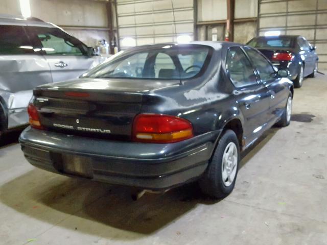 1B3EJ46X7VN656688 - 1997 DODGE STRATUS BLACK photo 4