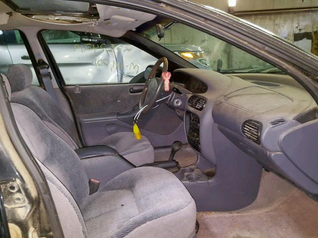 1B3EJ46X7VN656688 - 1997 DODGE STRATUS BLACK photo 5