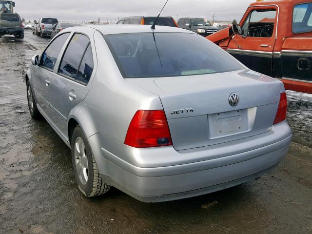 3VWSK69M33M009589 - 2003 VOLKSWAGEN JETTA GLS SILVER photo 3