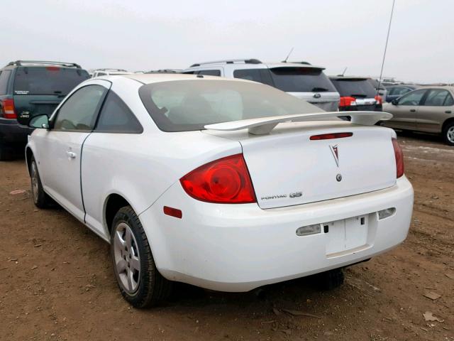 1G2AS18H497253667 - 2009 PONTIAC G5 WHITE photo 3