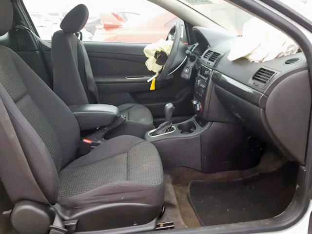 1G2AS18H497253667 - 2009 PONTIAC G5 WHITE photo 5