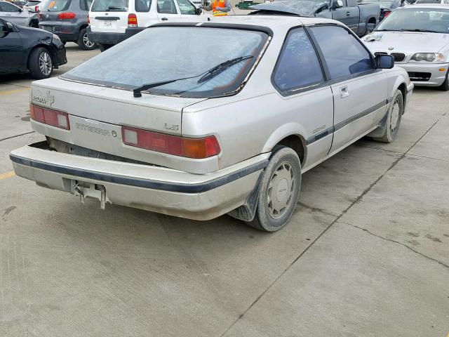 JH4DA345XHS019241 - 1987 ACURA INTEGRA LS GRAY photo 4