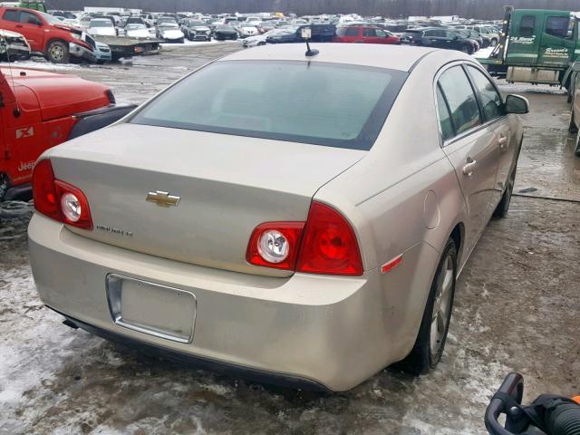 1G1ZC5E1XBF281682 - 2011 CHEVROLET MALIBU 1LT ოქროსფერი ფოტო 4