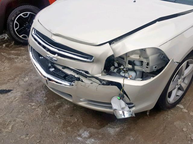 1G1ZC5E1XBF281682 - 2011 CHEVROLET MALIBU 1LT ოქროსფერი ფოტო 9