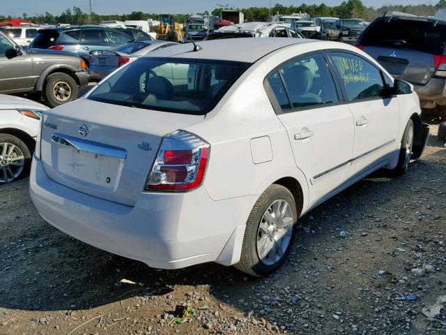 3N1AB6AP1AL652114 - 2010 NISSAN SENTRA 2.0 WHITE photo 4