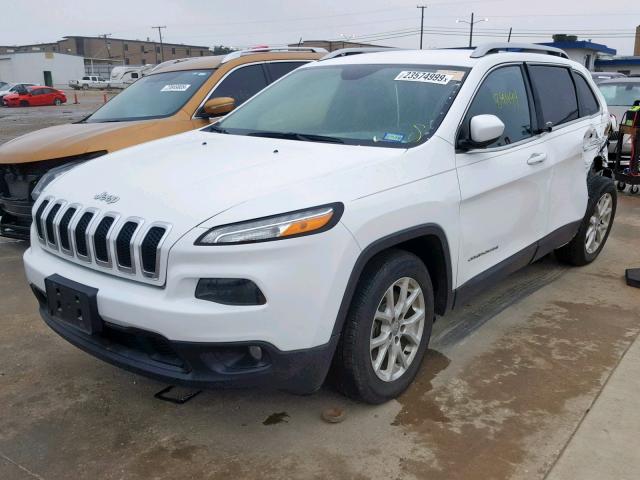 1C4PJLCB6GW303270 - 2016 JEEP CHEROKEE L WHITE photo 2