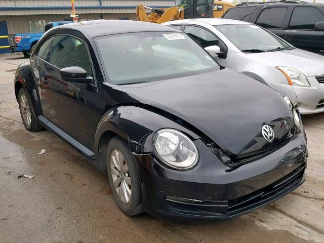 3VWFP7AT4DM692240 - 2013 VOLKSWAGEN BEETLE BLACK photo 1