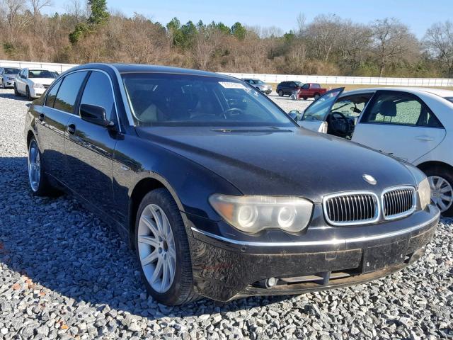 WBAGN63534DS54727 - 2004 BMW 745 LI BLUE photo 1