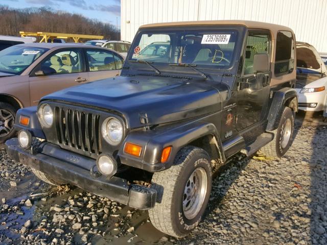 1J4FY49S4VP520483 - 1997 JEEP WRANGLER / BLACK photo 2