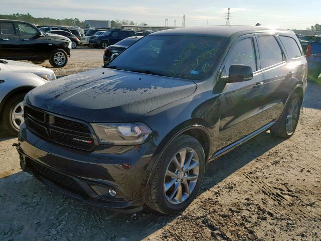 1C4RDHDG9FC764292 - 2015 DODGE DURANGO LI BLACK photo 2