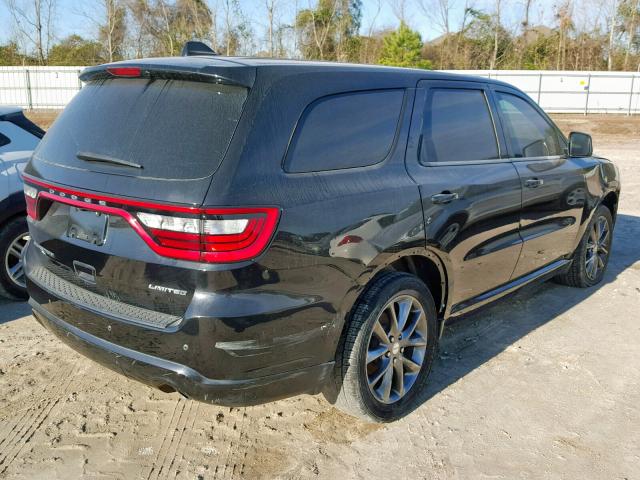 1C4RDHDG9FC764292 - 2015 DODGE DURANGO LI BLACK photo 4