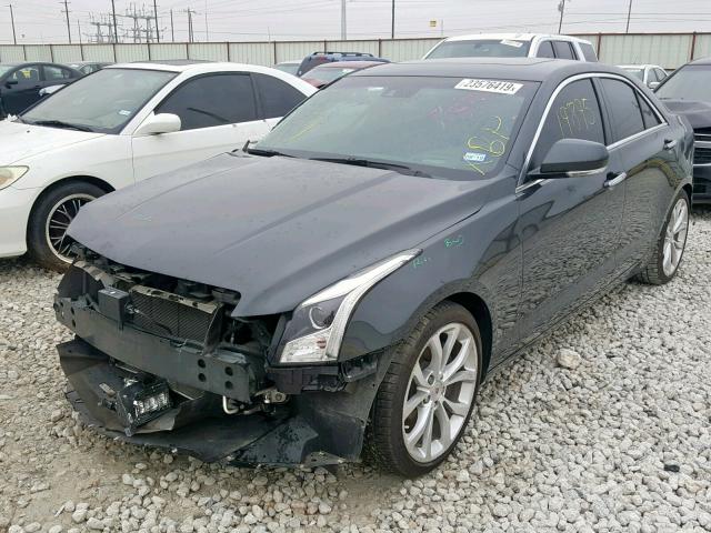 1G6AF5SX0E0110616 - 2014 CADILLAC ATS PREMIU GRAY photo 2