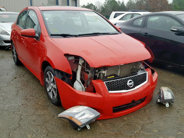 3N1AB6AP2CL669149 - 2012 NISSAN SENTRA 2.0 RED photo 1