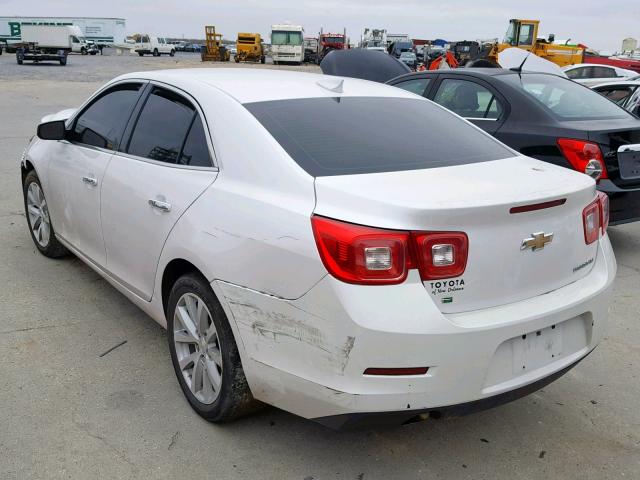 1G11F5SL6FF300051 - 2015 CHEVROLET MALIBU LTZ WHITE photo 3