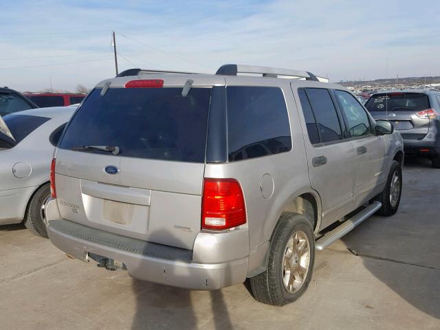 1FMZU63E15UB32752 - 2005 FORD EXPLORER X SILVER photo 4