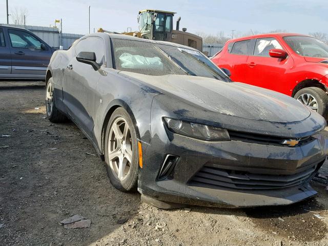 1G1FB1RX4H0156962 - 2017 CHEVROLET CAMARO LT BLACK photo 1