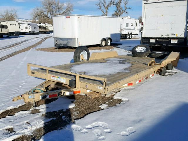 3CVC52028J2575478 - 2018 PJ TRAILER WHITE photo 2