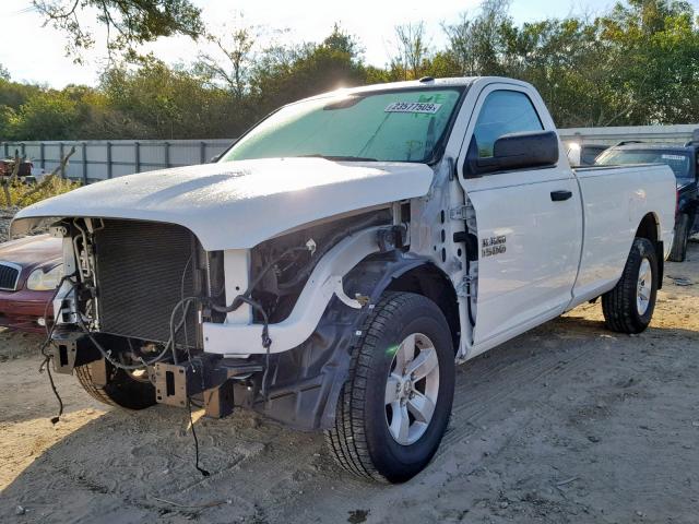 3C6JR6DT2HG769146 - 2017 RAM 1500 ST WHITE photo 2