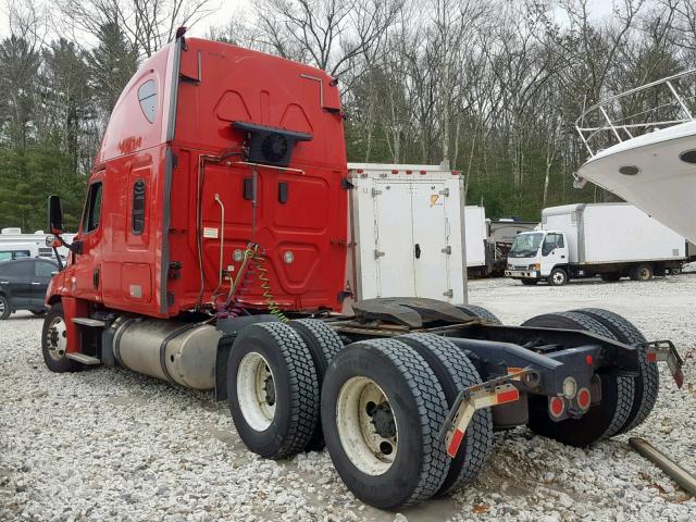 1FUJGLDR2HLJF3875 - 2017 FREIGHTLINER CASCADIA 1 RED photo 3