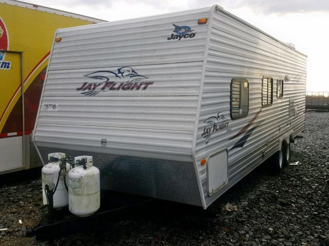 1UJBJ02N7818B1407 - 2008 JAYCO JAY FLIGHT  WHITE photo 2