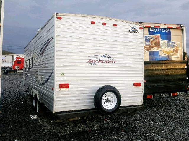 1UJBJ02N7818B1407 - 2008 JAYCO JAY FLIGHT  WHITE photo 3