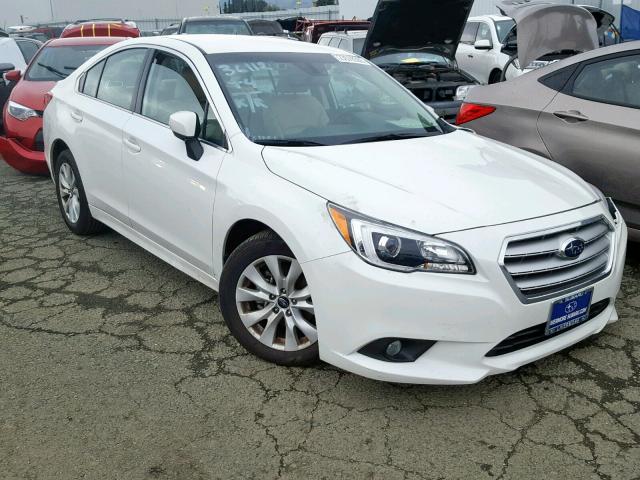 4S3BNAF62H3066927 - 2017 SUBARU LEGACY 2.5 WHITE photo 1