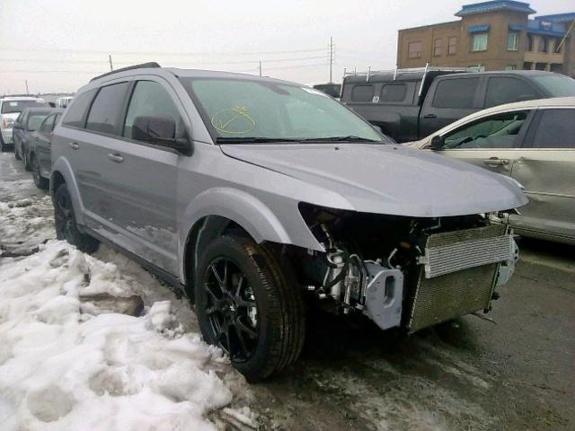 3C4PDDEGXJT388911 - 2018 DODGE JOURNEY GT SILVER photo 1