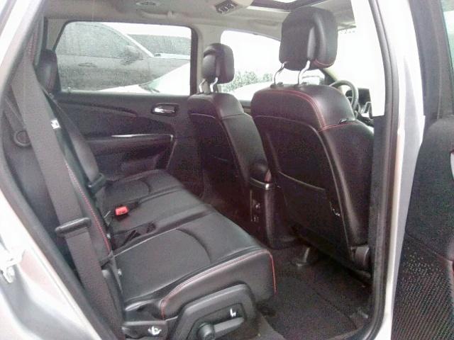 3C4PDDEGXJT388911 - 2018 DODGE JOURNEY GT SILVER photo 6