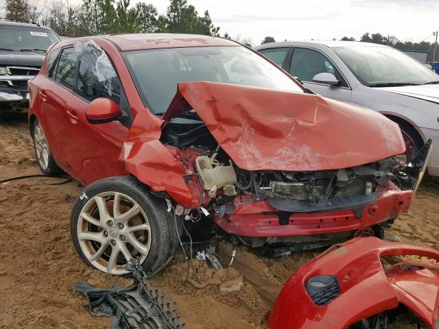 JM1BL1L53C1505686 - 2012 MAZDA 3 S RED photo 1