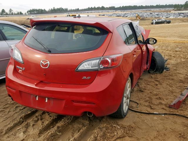 JM1BL1L53C1505686 - 2012 MAZDA 3 S RED photo 4