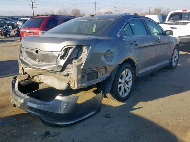 1FAHP2EW1BG146656 - 2011 FORD TAURUS SEL GRAY photo 4