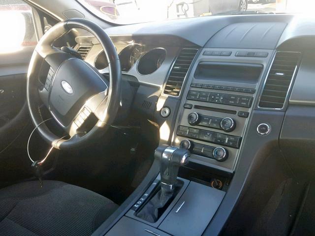 1FAHP2EW1BG146656 - 2011 FORD TAURUS SEL GRAY photo 9