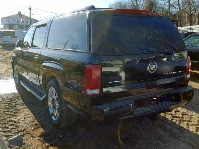 3GYFK66N46G230861 - 2006 CADILLAC ESCALADE E BLACK photo 3