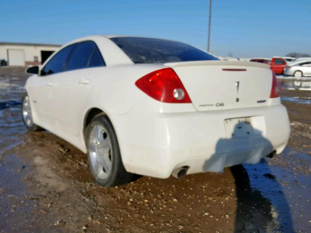 1G2ZM577784216075 - 2008 PONTIAC G6 GXP WHITE photo 3