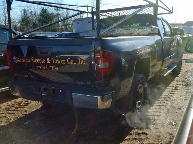 1GCHK29K57E507664 - 2007 CHEVROLET SILVERADO BLACK photo 4