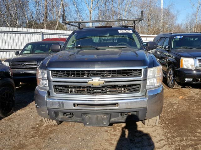 1GCHK29K57E507664 - 2007 CHEVROLET SILVERADO BLACK photo 9